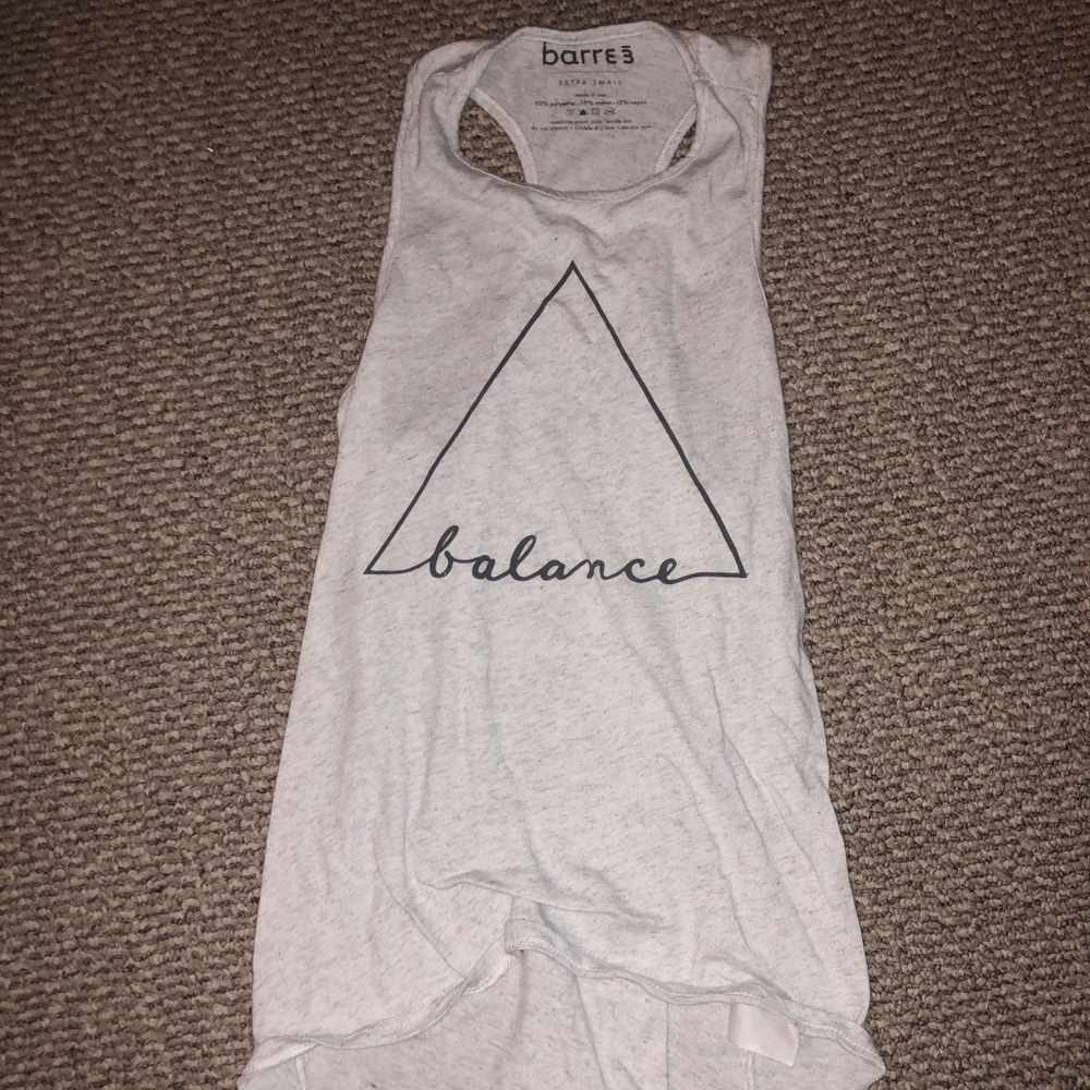 Barre3 tank